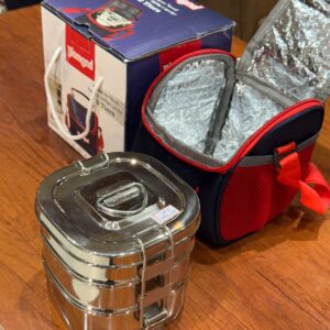 3 Tier Stainless Steel Tiffin Box - TBR3