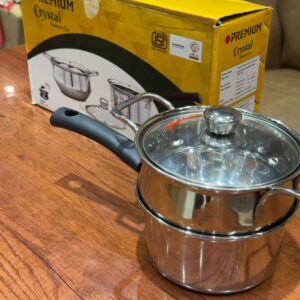 2 in 1 Stainless Steel Pot - Cookware Set - P321