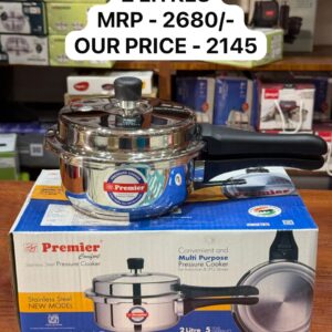 Premier Pressure Cooker Stainless Steel - 2 Litres