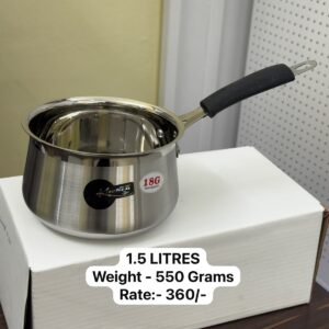 Sausepan - 1.5 Litres - 550 Grams