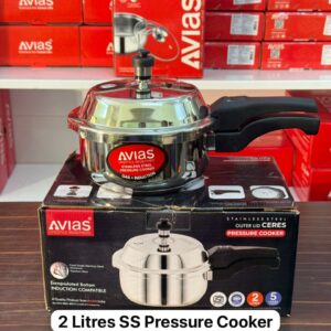 Avias Pressure Cooker Stainless Steel - 2 Litres