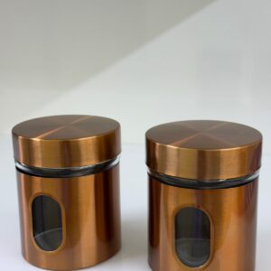 Copper Glass Container - CG11 - Pack of 2