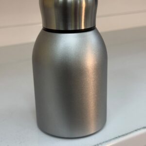 Vaccum Flask - Mettallic Silver with Silver Top