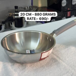 Triply Wok Pan - 20 CM - 880 Grams