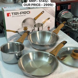 Bergner Triply 4 Pcs Combo Set